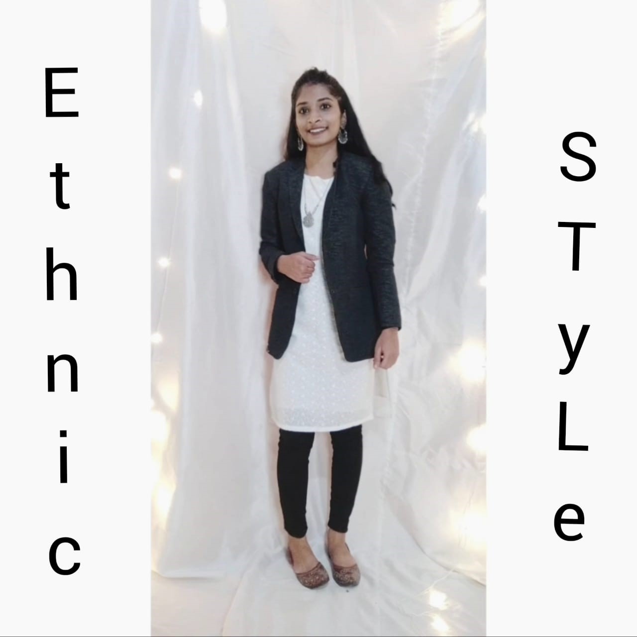 Blazer in Ethnic Style