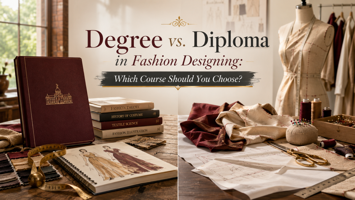 Degree Vs Diploma in Fashion - Which course should you choose?