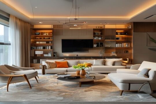 living room interior design visual guide by IIFT Bangalore