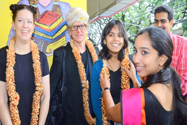 Image 8 of IIFT Team Welcoming British Counsil Members