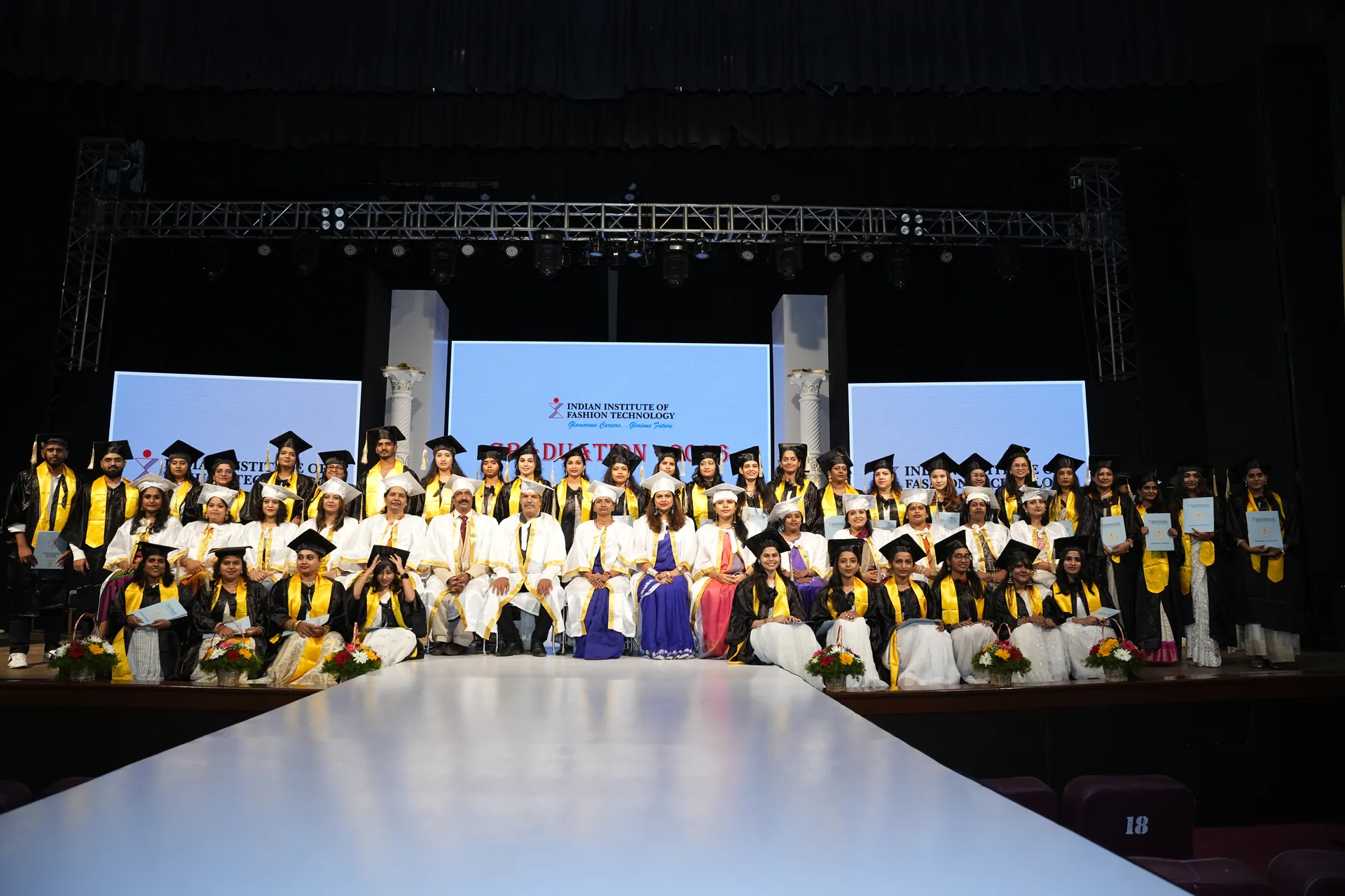 Fashion Design & Boutique Management students at IIFT Bangalore Graduation Day 2026, photograph 3