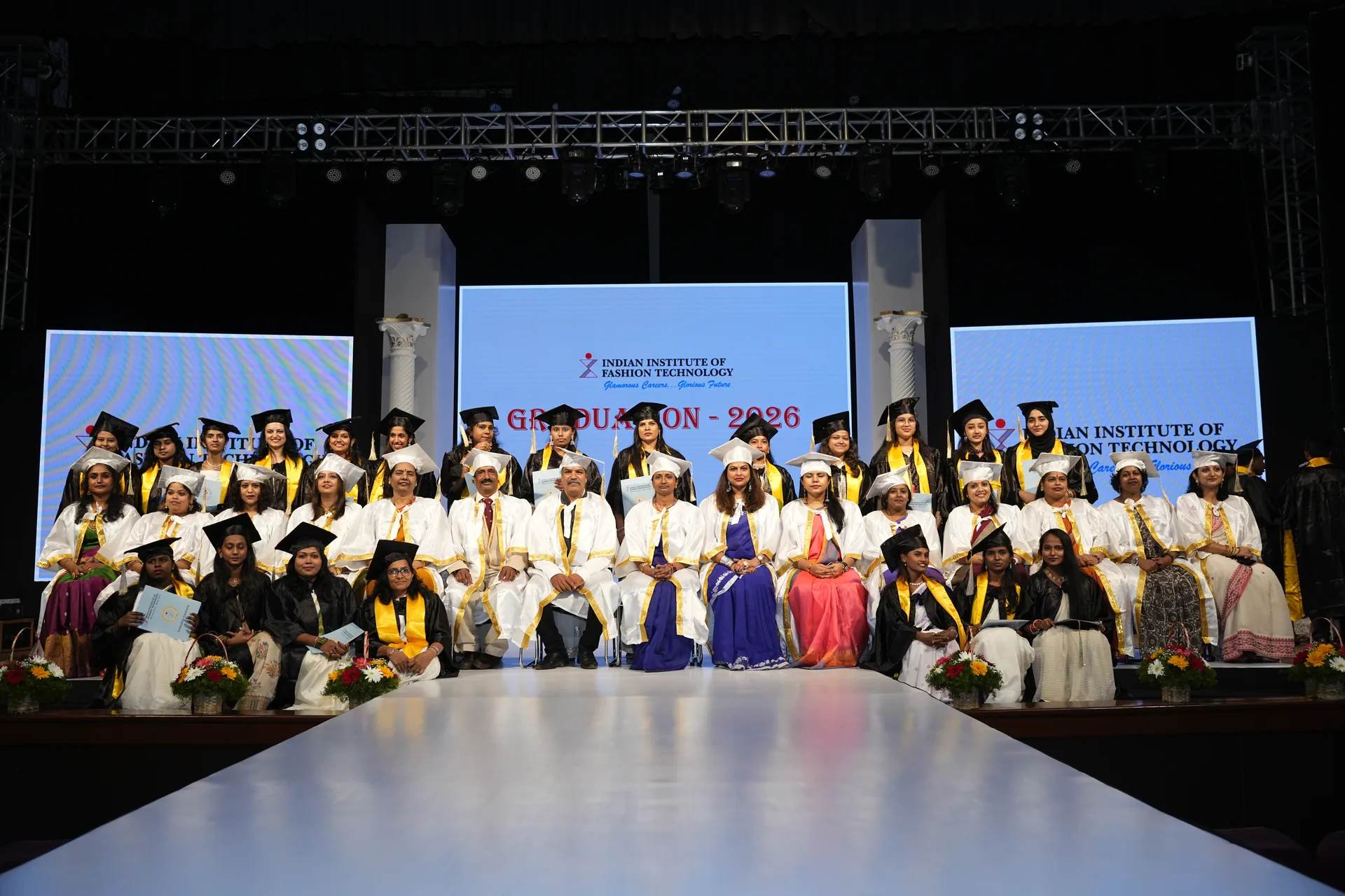 Fashion Design & Boutique Management students at IIFT Bangalore Graduation Day 2026, photograph 4
