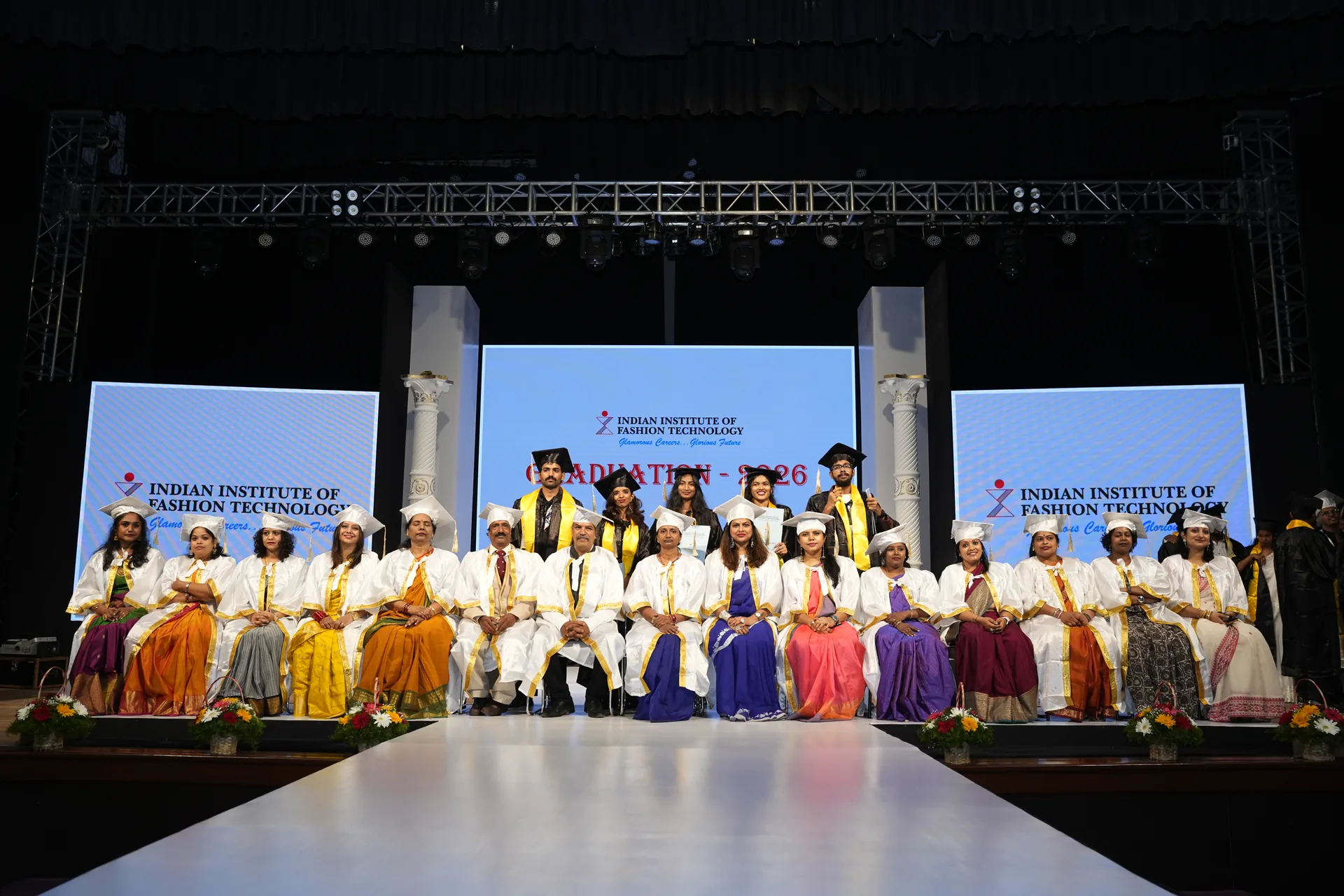 Fashion Styling & Communication students at IIFT Bangalore Graduation Day 2026, photograph 1